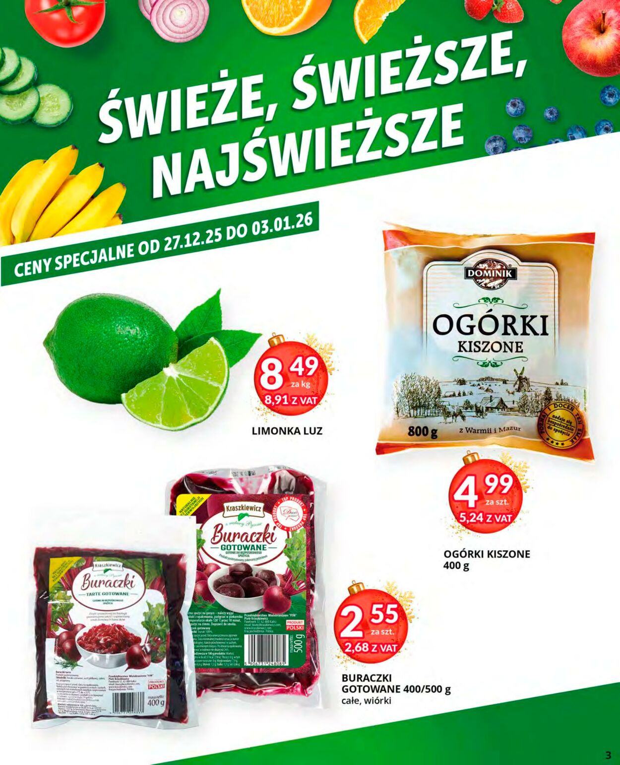 Gazetka Eurocash 15.12.2025 - 07.01.2026