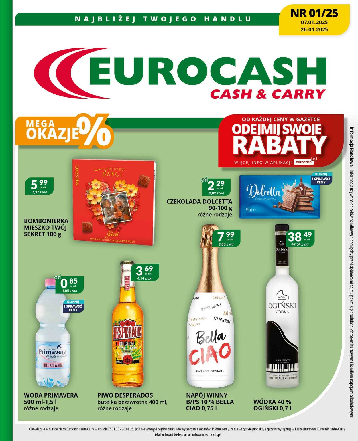 Gazetka Eurocash 07.01.2025 - 26.01.2025