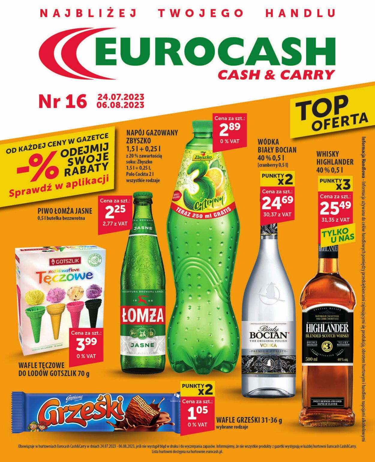 Gazetka Eurocash 24.07.2023 - 06.08.2023