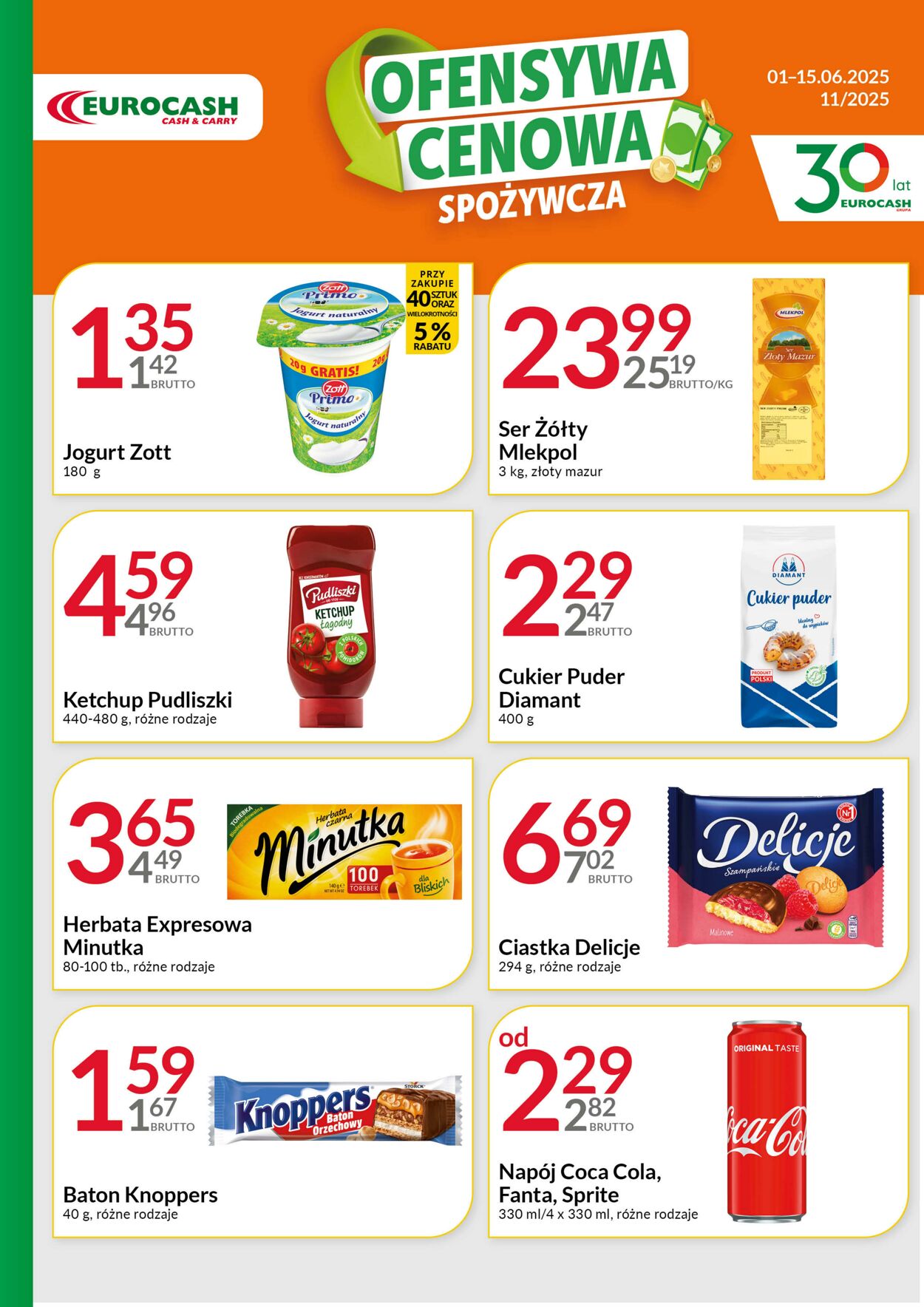 Gazetka Eurocash 01.06.2025 - 15.06.2025