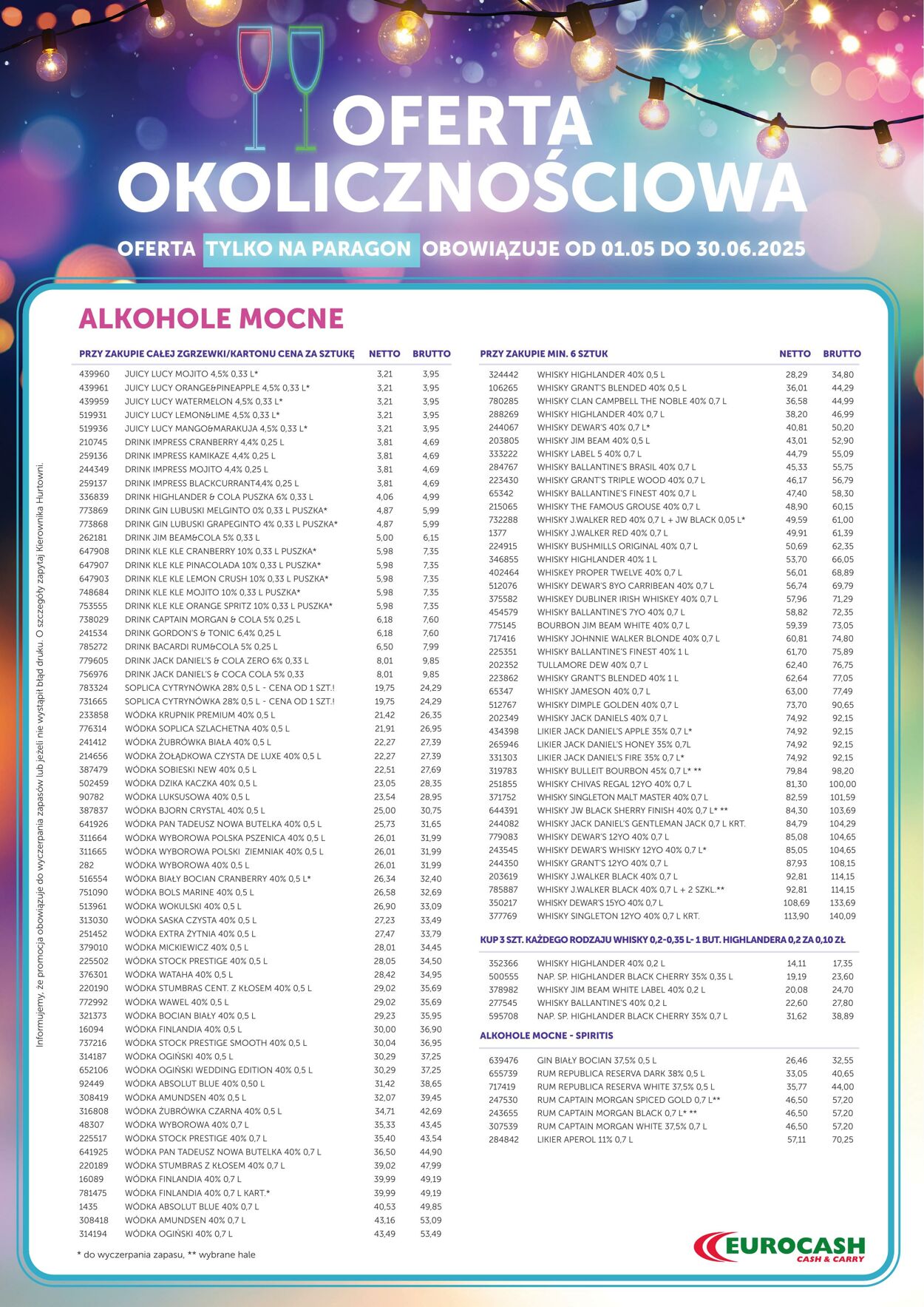 Gazetka Eurocash 01.05.2025 - 30.06.2025