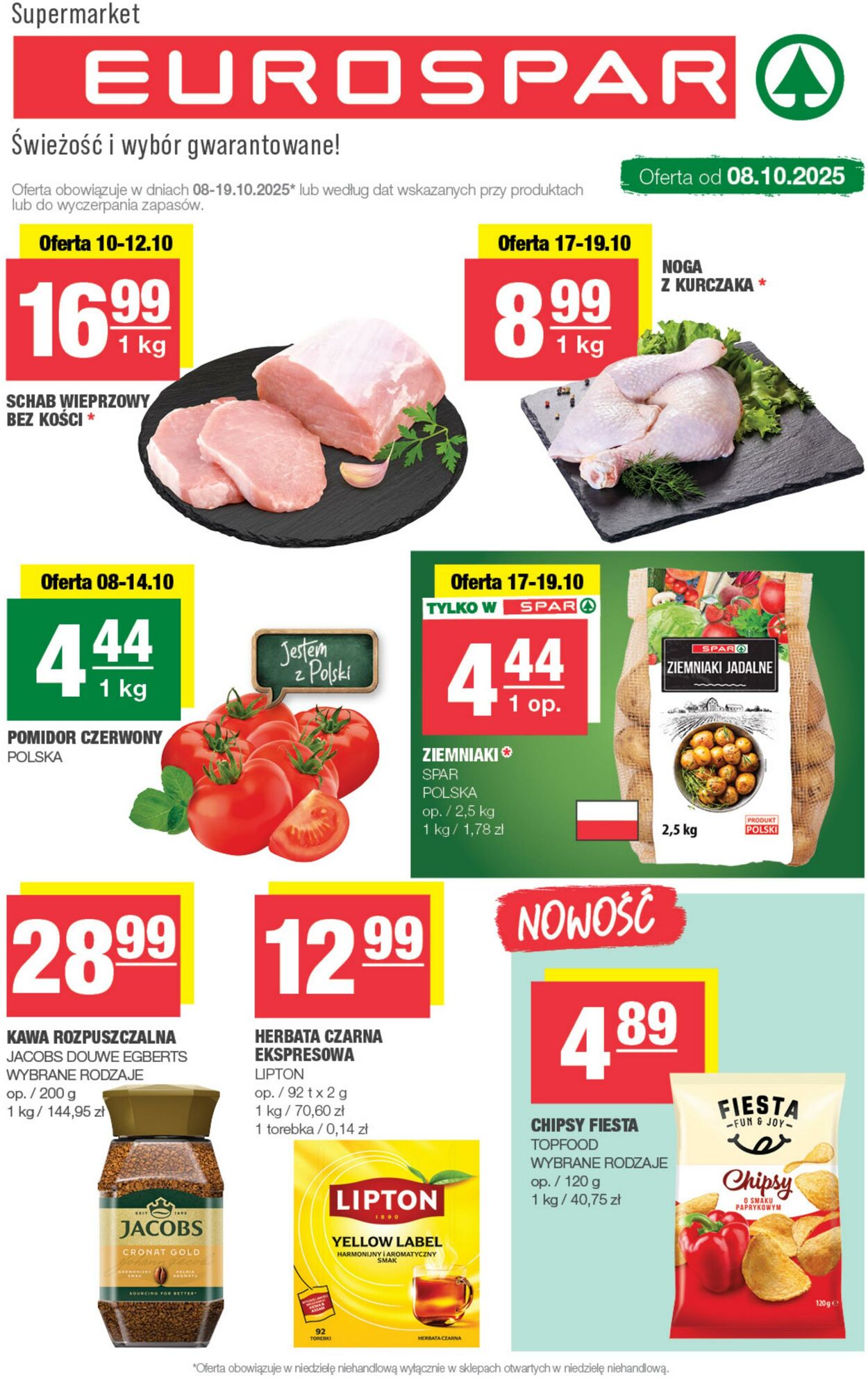 Gazetka Eurospar 08.10.2025 - 19.10.2025