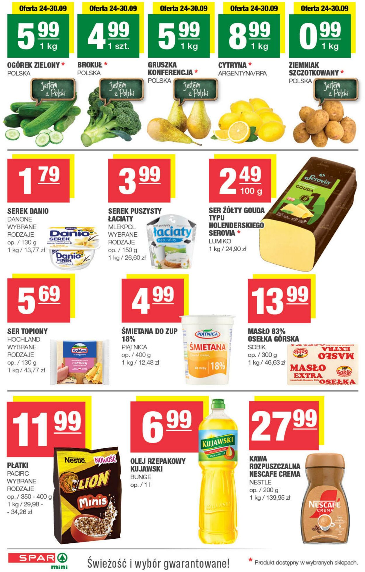 Gazetka Eurospar 24.09.2025 - 05.10.2025