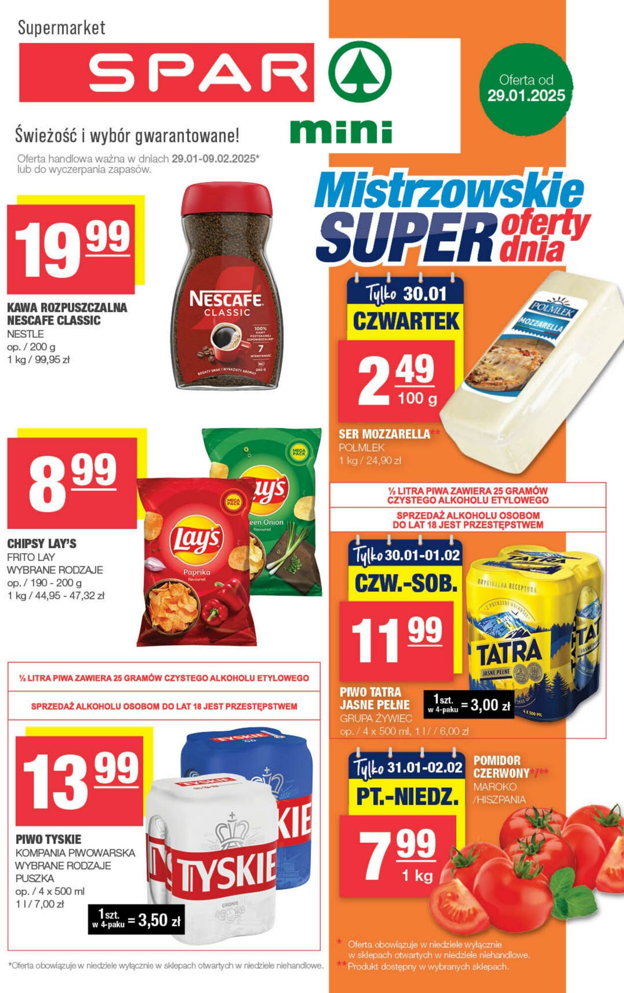 Gazetka Spar 29.01.2025 - 09.02.2025