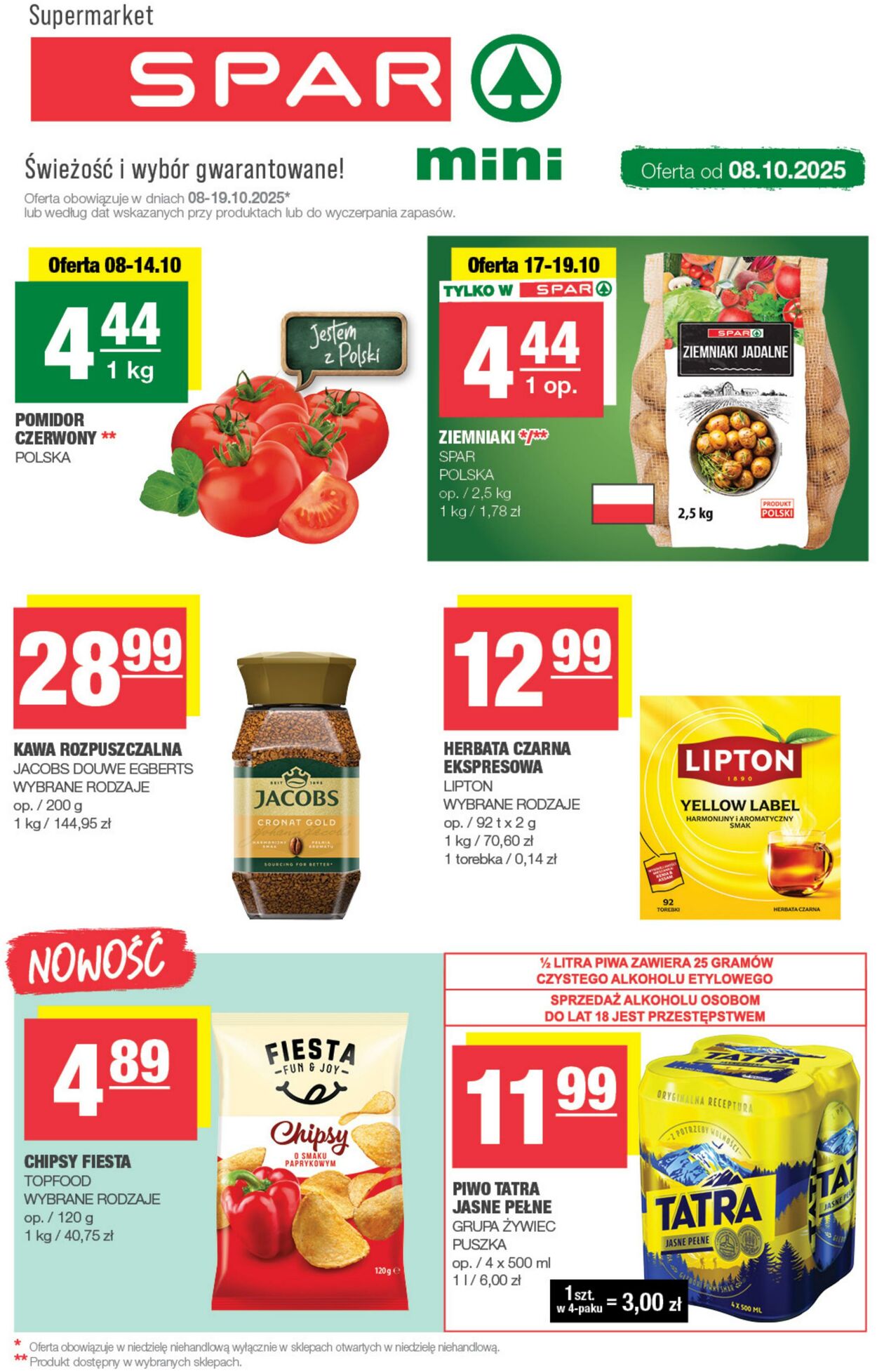 Gazetka Eurospar 08.10.2025 - 19.10.2025