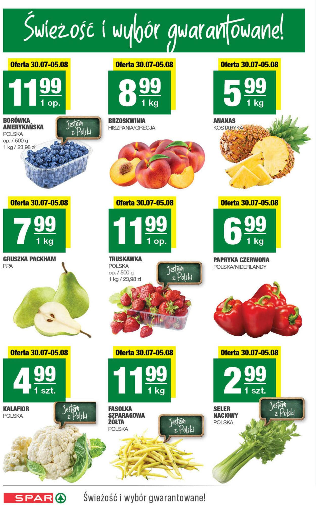 Gazetka Eurospar 30.07.2025 - 10.08.2025