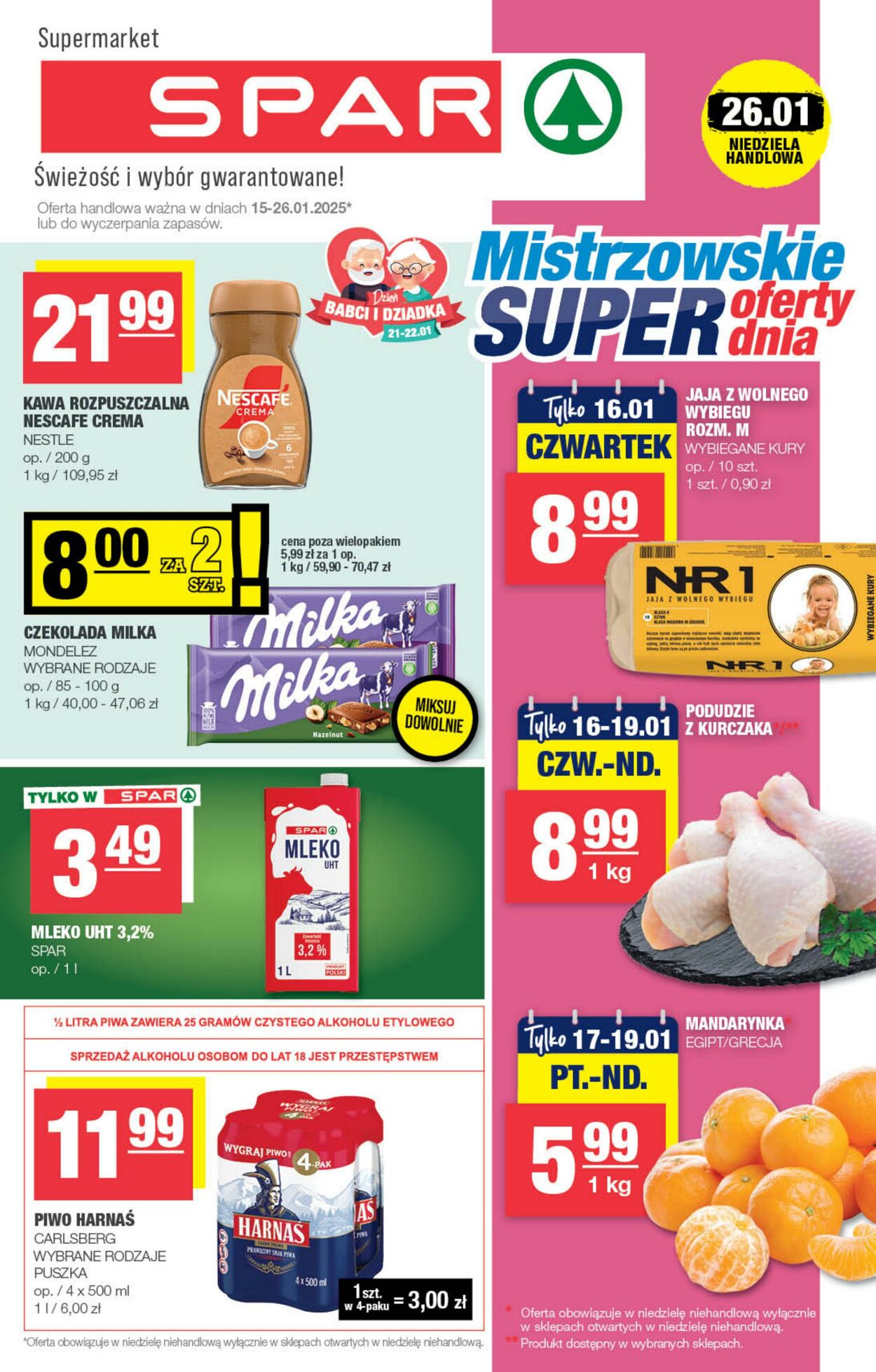 Gazetka Eurospar 15.01.2025 - 26.01.2025