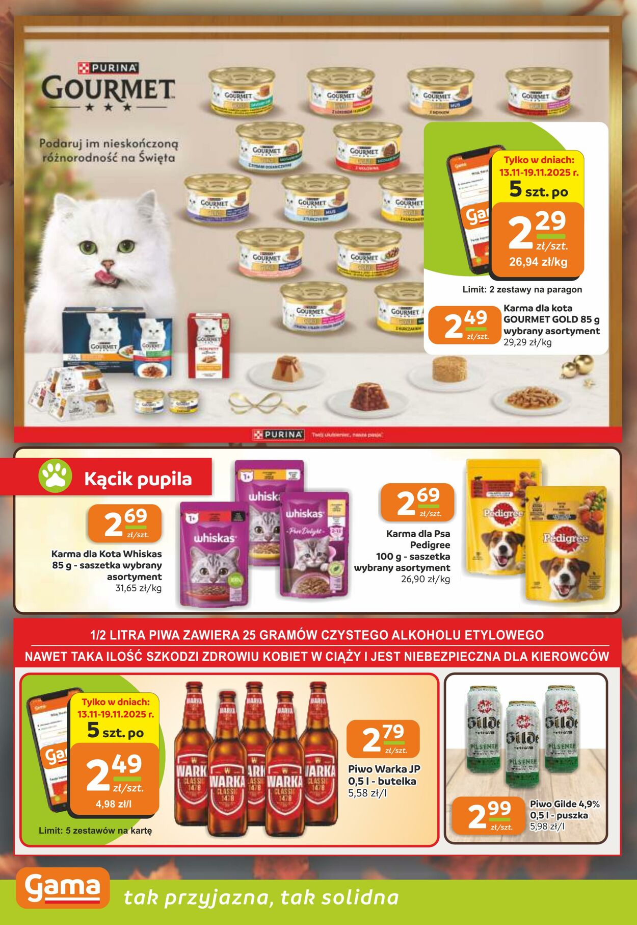 Gazetka Gama 13.11.2025 - 25.11.2025