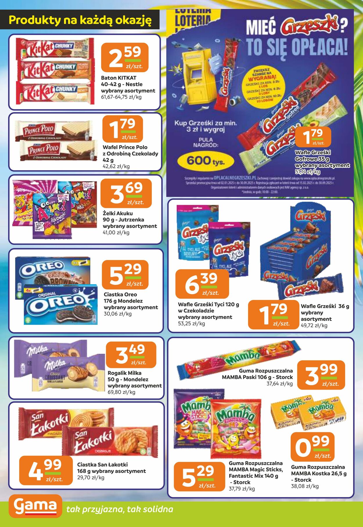 Gazetka Gama 24.07.2025 - 05.08.2025