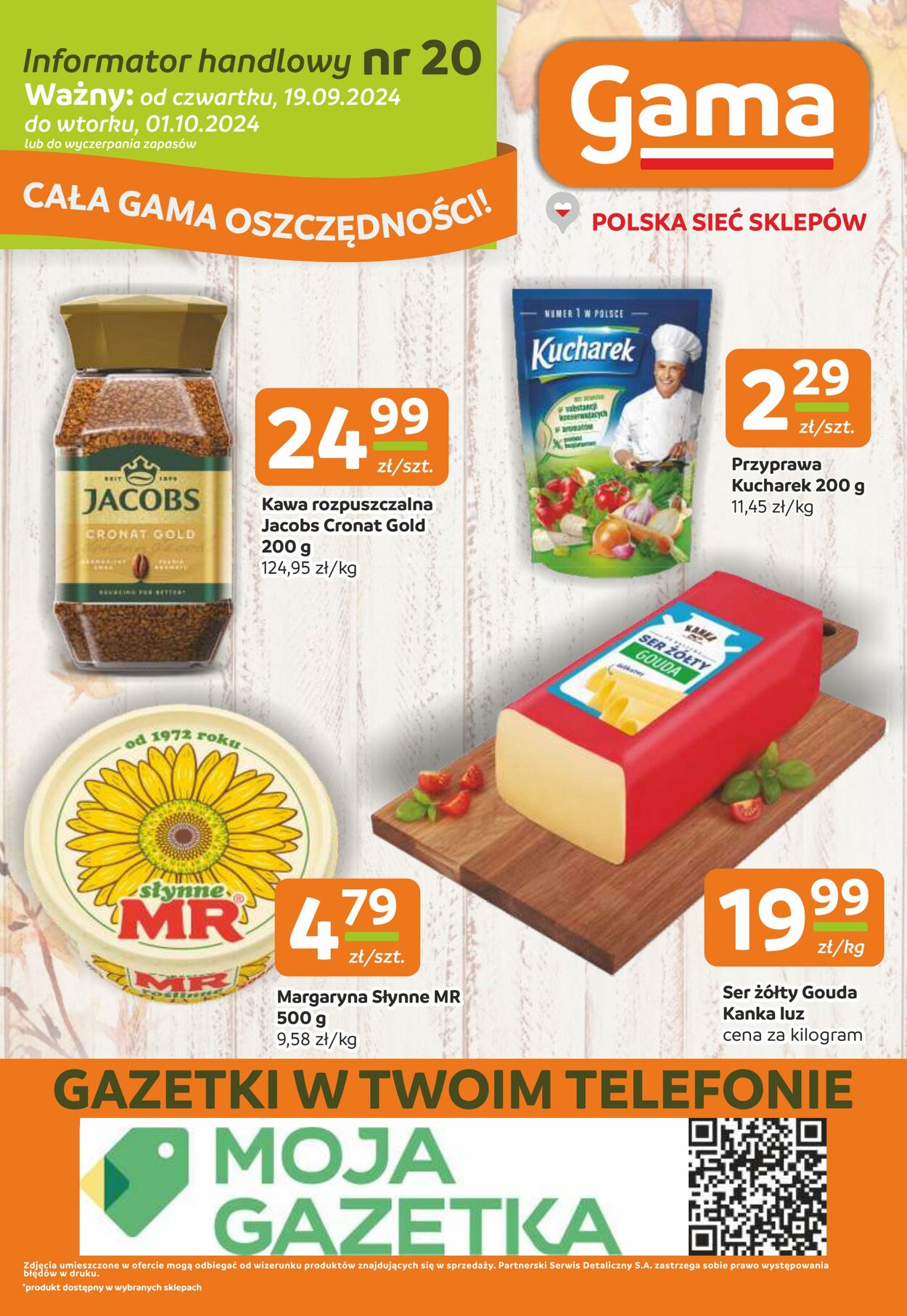 Gazetka Gama 19.09.2024 - 01.10.2024