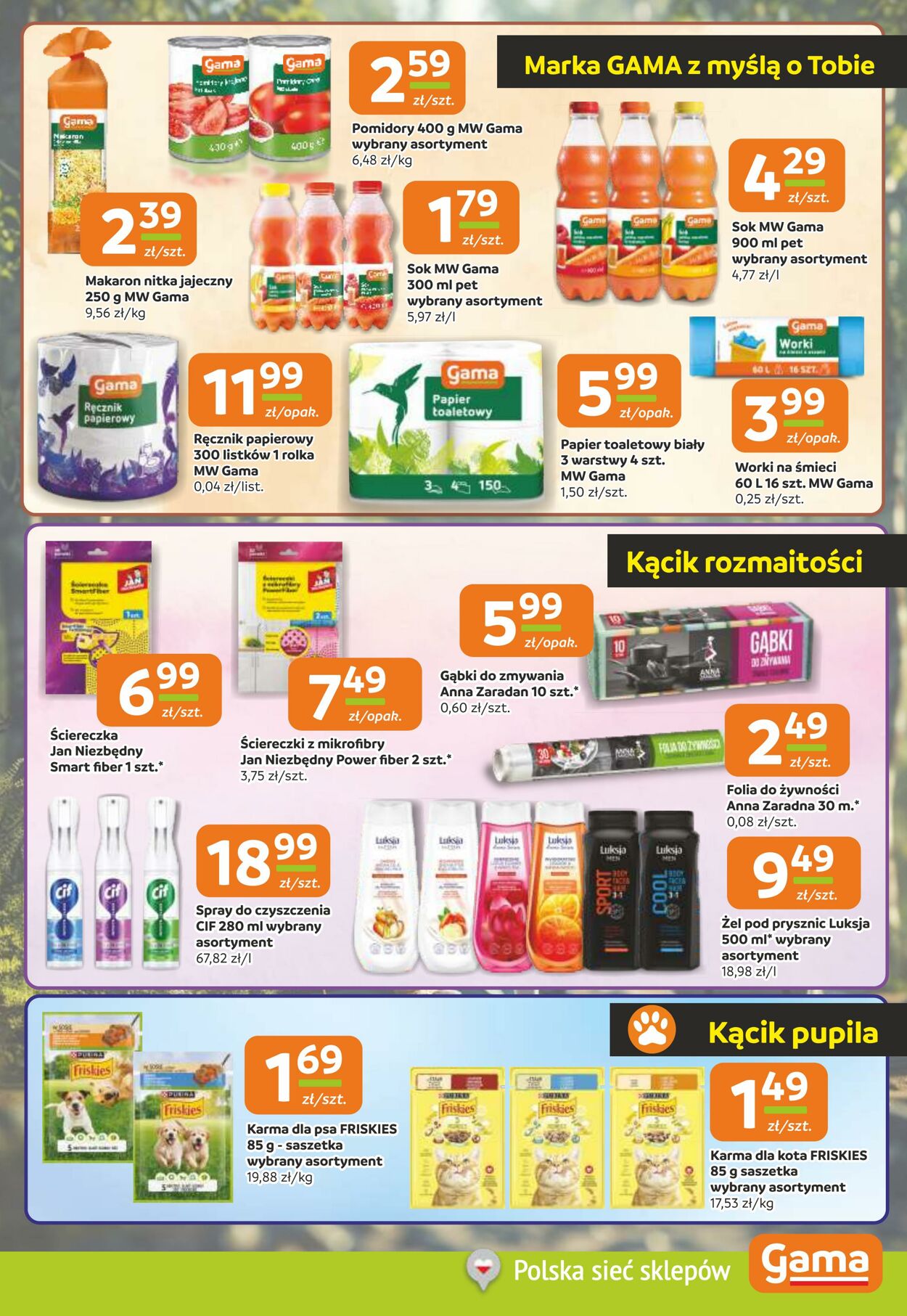 Gazetka Gama 10.07.2025 - 22.07.2025