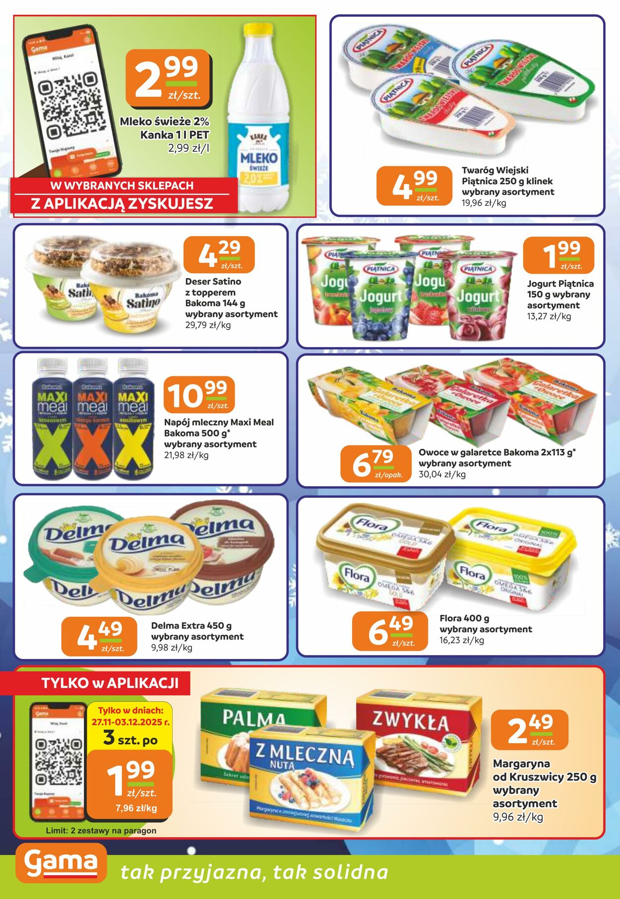 Gazetka Gama 27.11.2025 - 09.12.2025