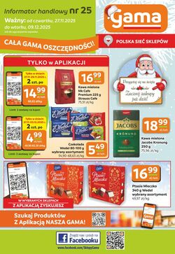 Gazetka Gama 27.11.2025 - 09.12.2025