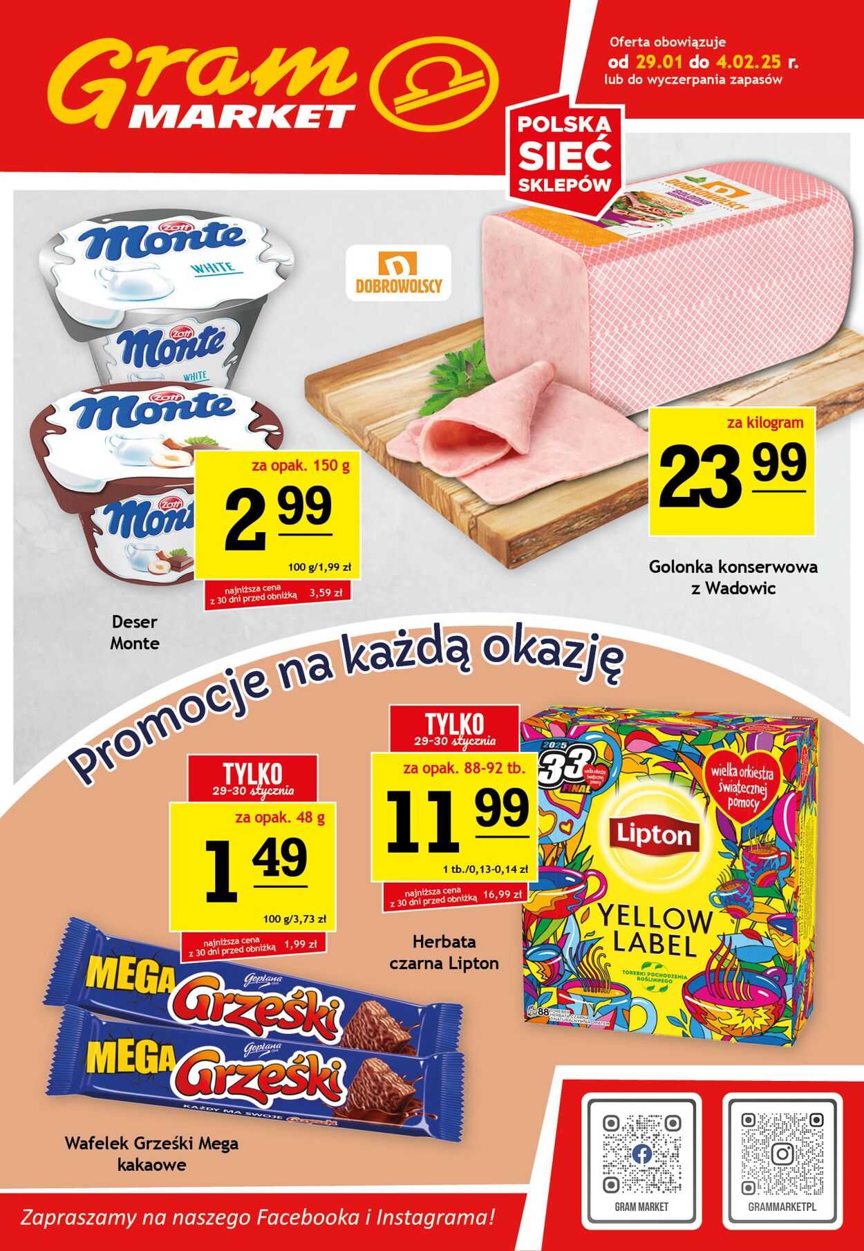 Gazetka Gram Market 29.01.2025 - 04.02.2025