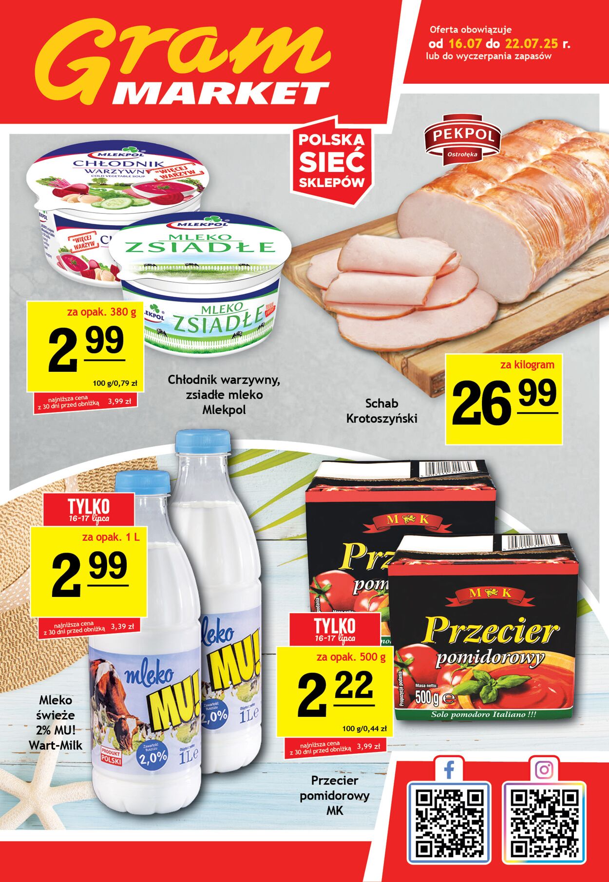 Gazetka Gram Market 16.07.2025 - 22.07.2025