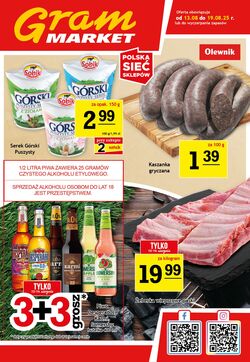 Gazetka Gram Market 13.08.2025 - 19.08.2025