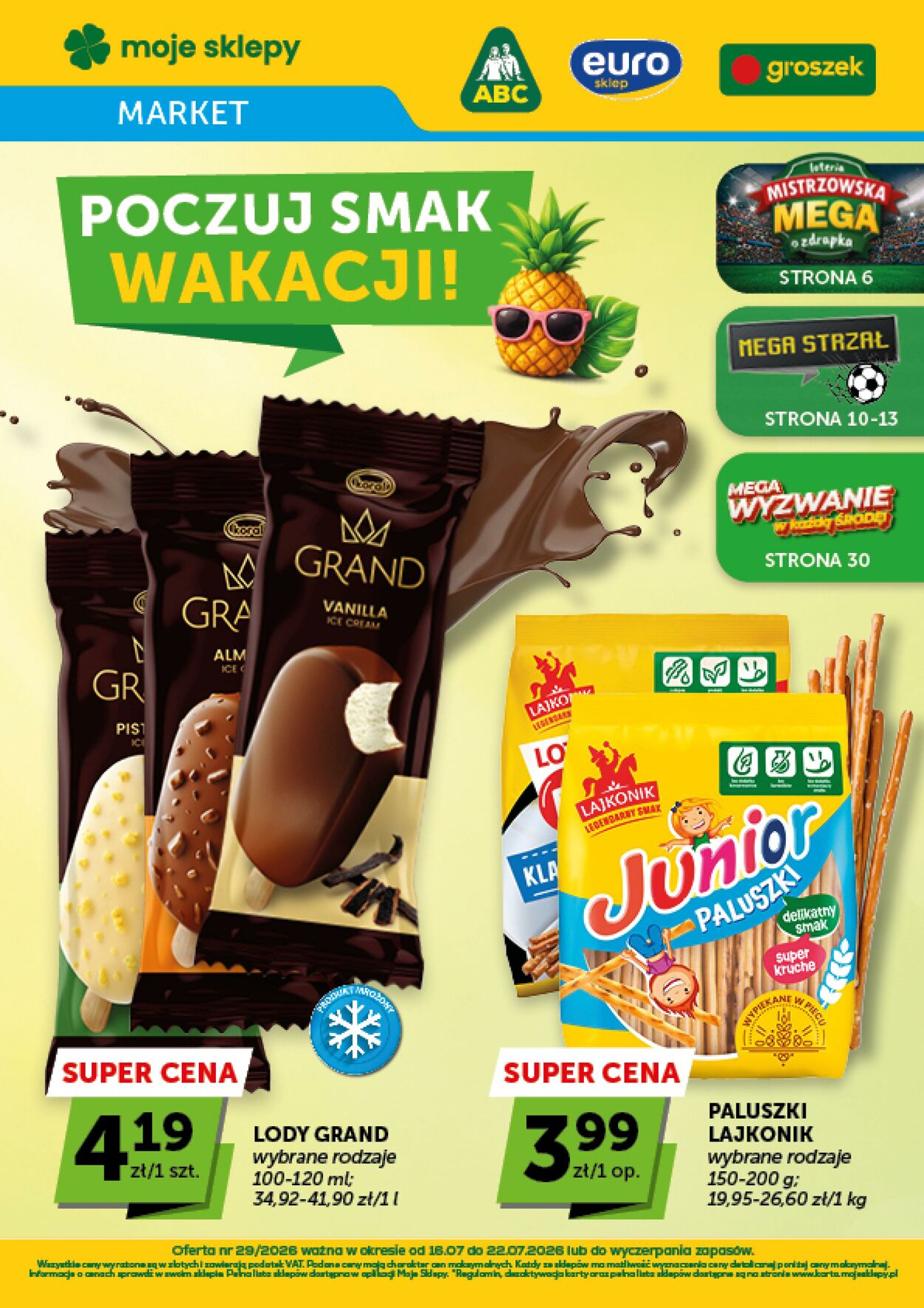 Gazetka Groszek 16.07.2026 - 22.07.2026