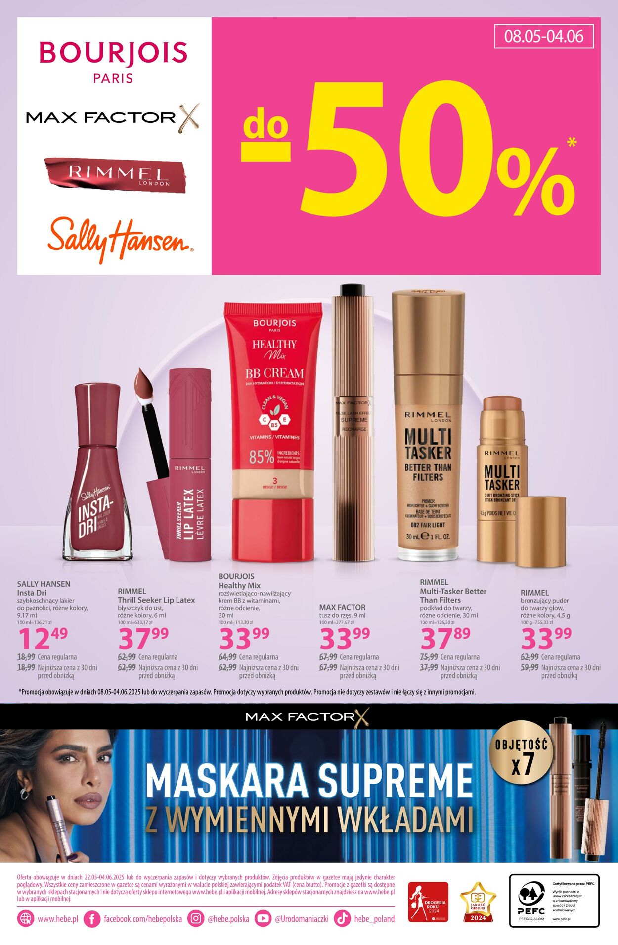 Gazetka Hebe 22.05.2025 - 04.06.2025