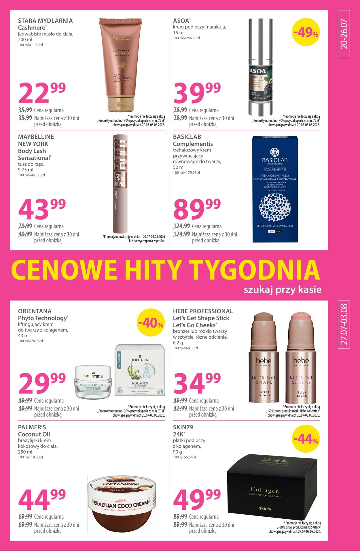 Gazetka Hebe 23.07.2026 - 31.07.2026