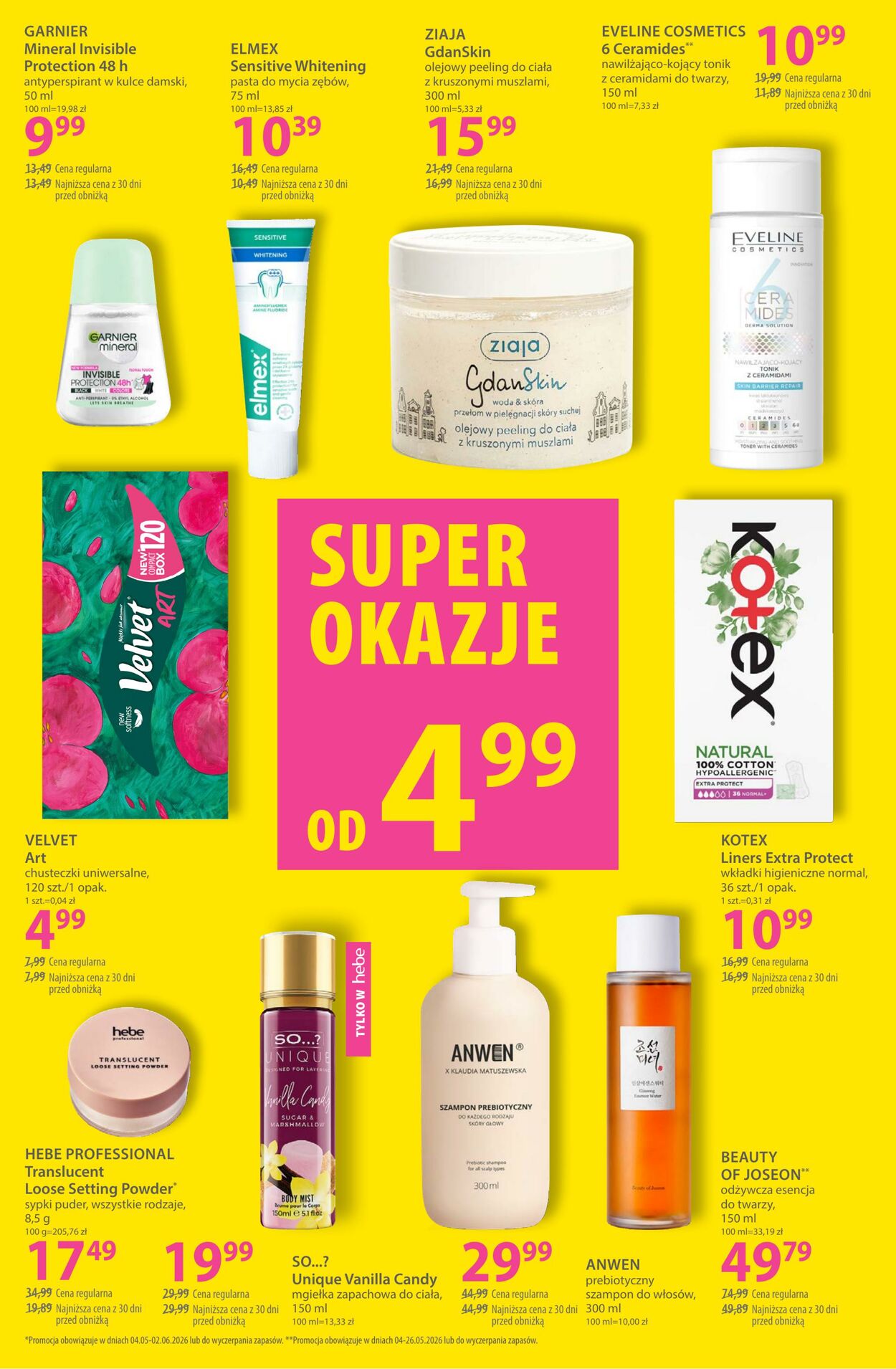 Gazetka Hebe 04.05.2026 - 12.05.2026