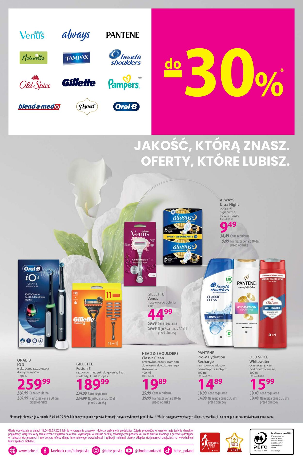 Gazetka Hebe 22.04.2026 - 30.04.2026