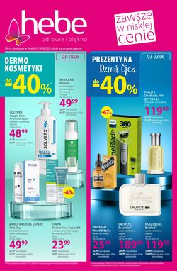 Gazetka Hebe 08.06.2026 - 16.06.2026