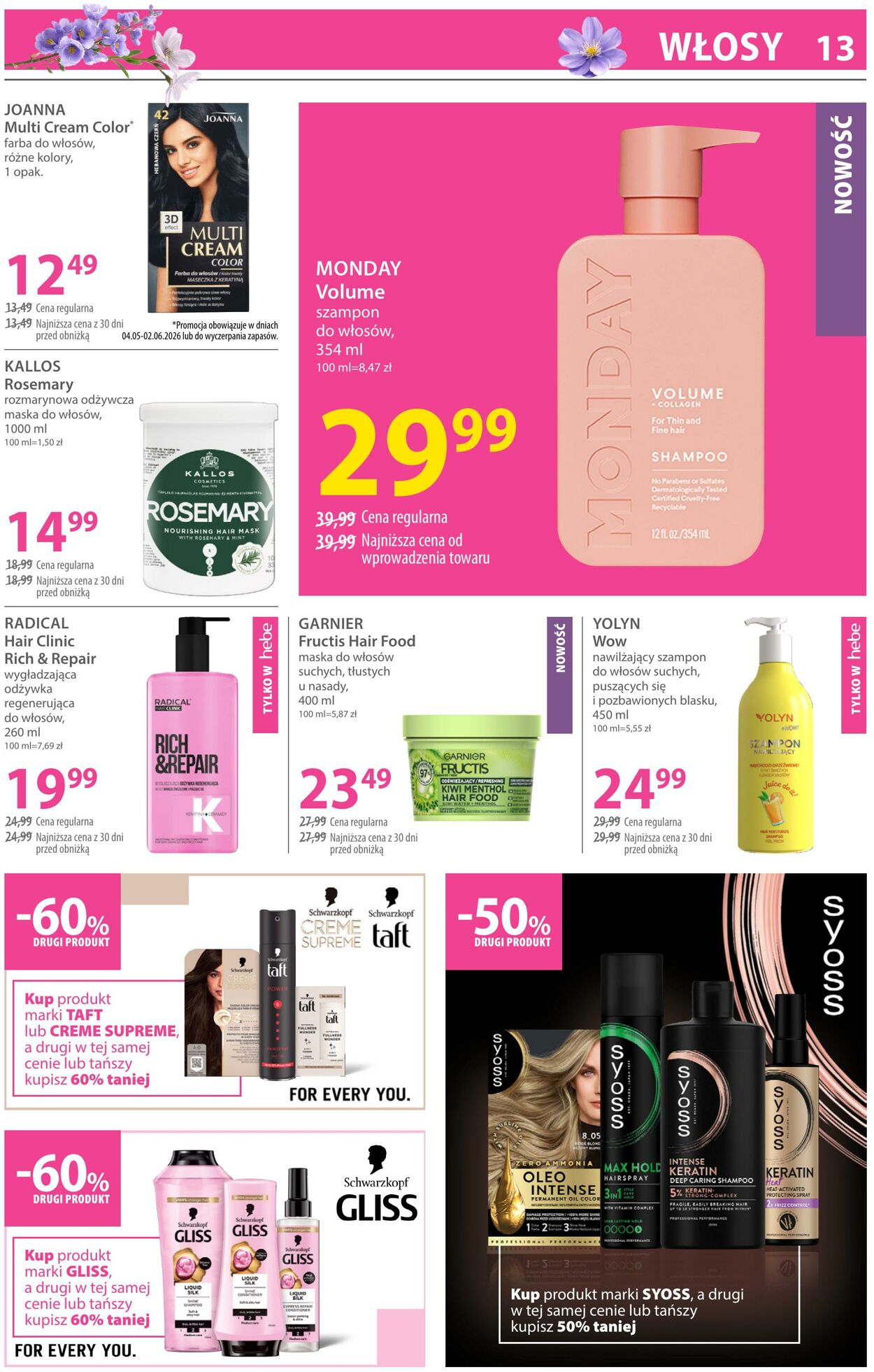 Gazetka Hebe 29.05.2026 - 06.06.2026