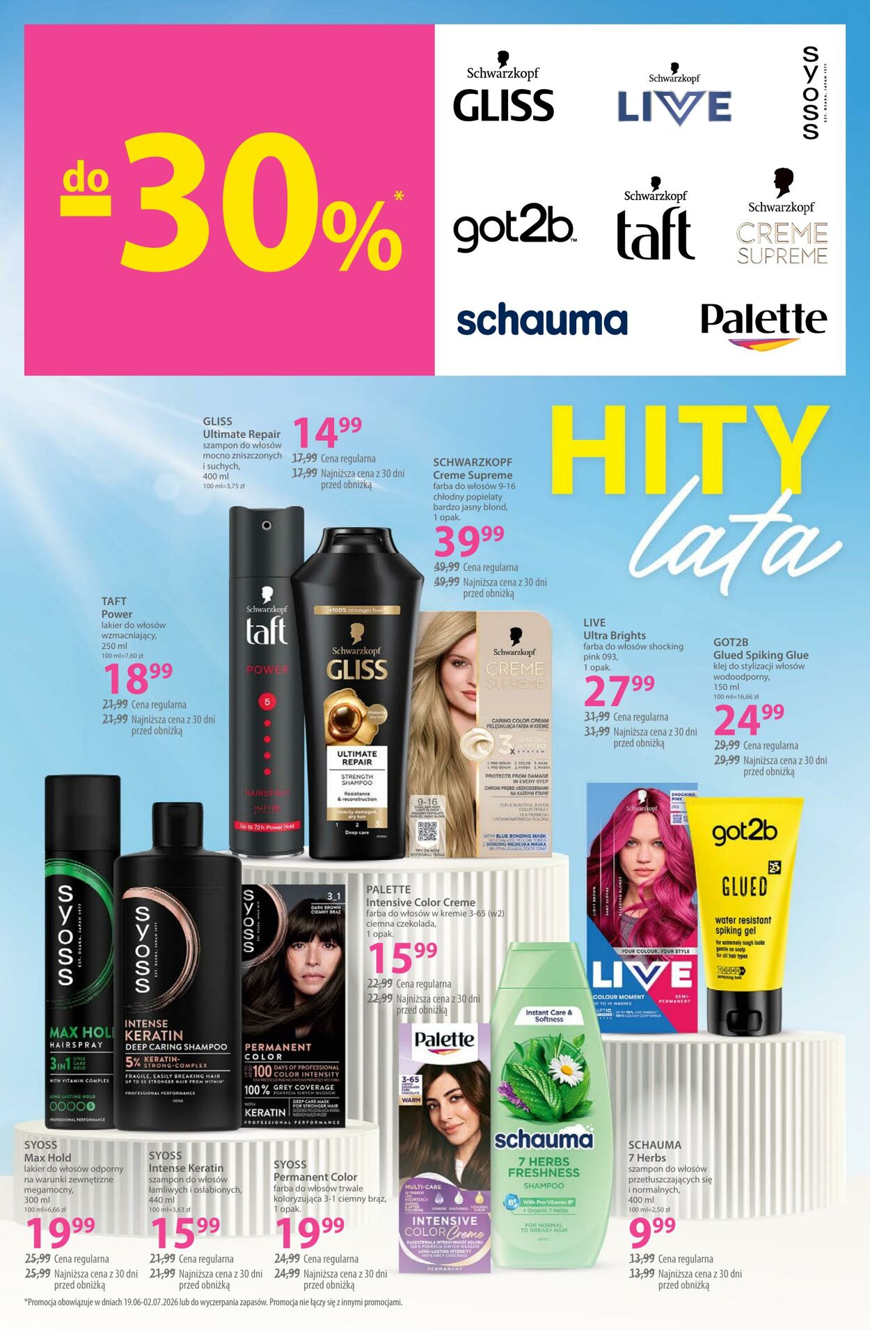Gazetka Hebe 26.06.2026 - 04.07.2026