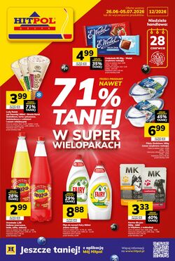 Gazetka Hitpol 26.06.2026 - 05.07.2026