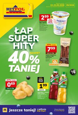 Gazetka Hitpol 13.03.2026 - 22.03.2026