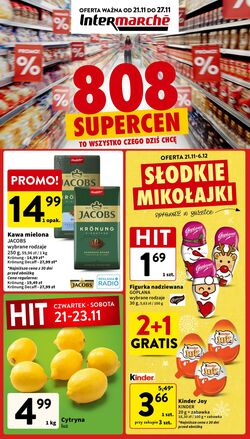 Gazetka Intermarché 21.11.2024 - 27.11.2024