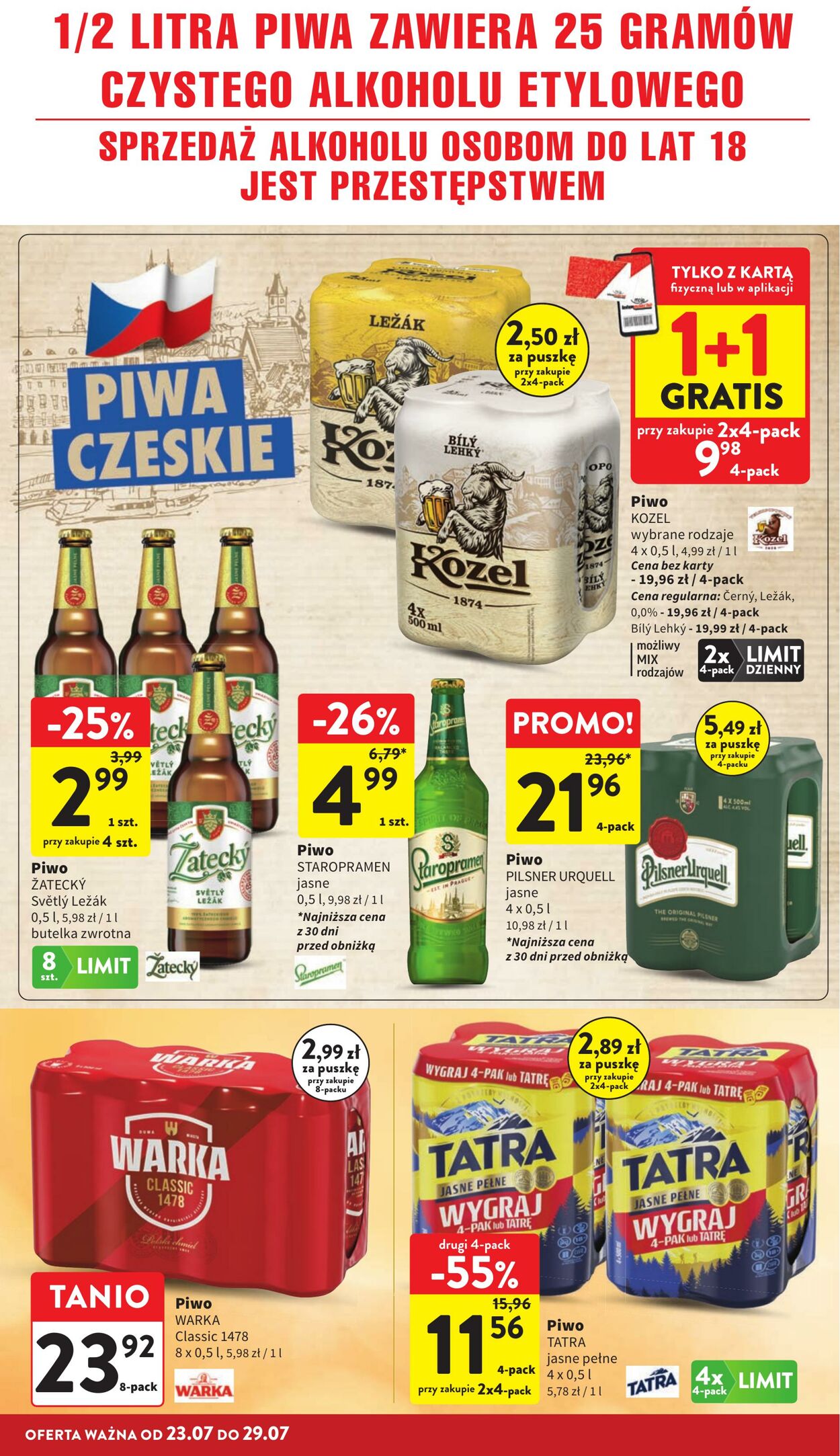Gazetka Intermarché 23.07.2026 - 29.07.2026