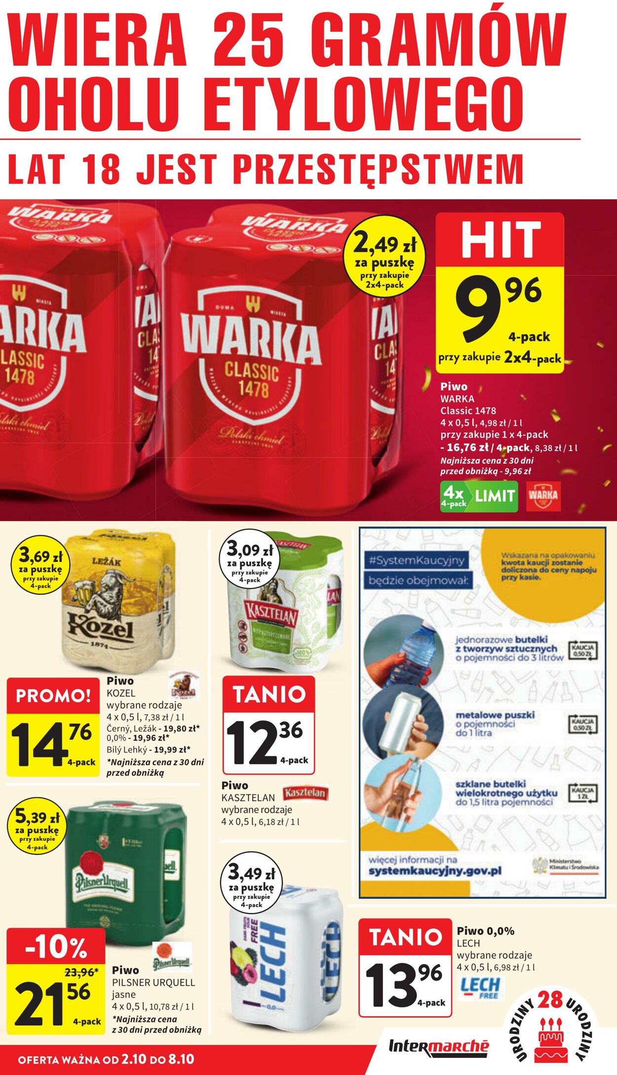 Gazetka Intermarché 02.10.2025 - 08.10.2025