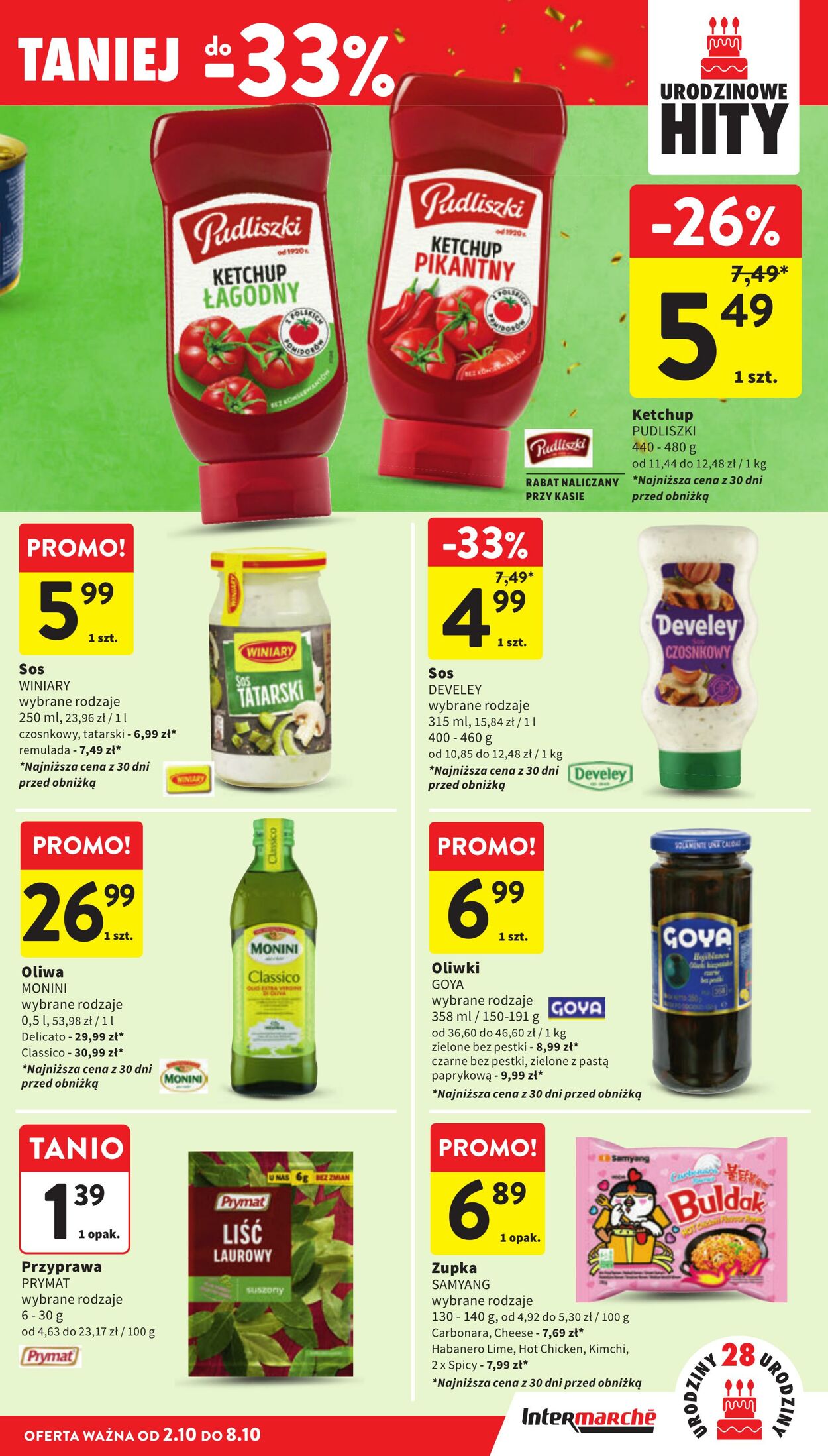 Gazetka Intermarché 02.10.2025 - 08.10.2025
