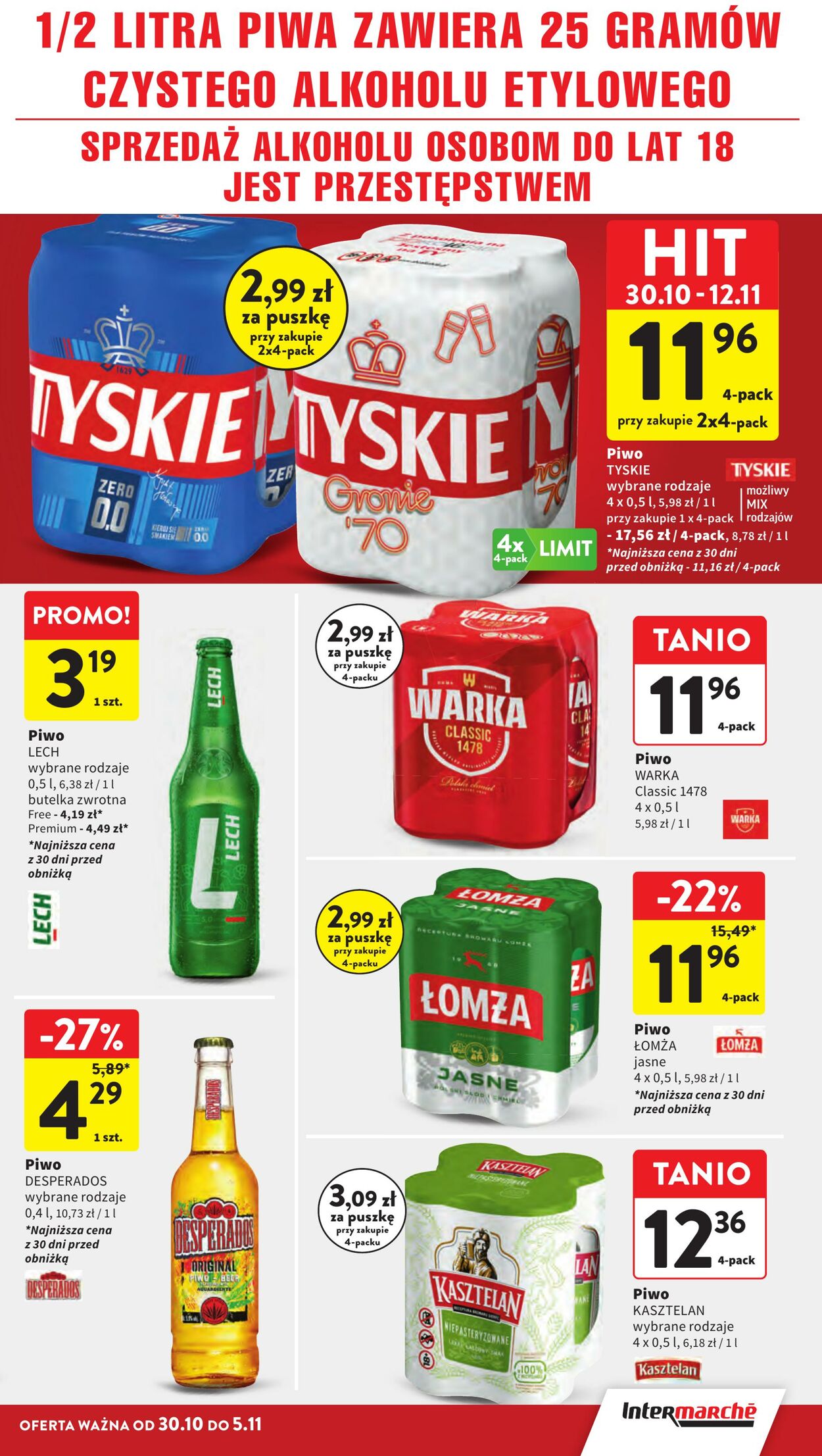 Gazetka Intermarché 30.10.2025 - 05.11.2025