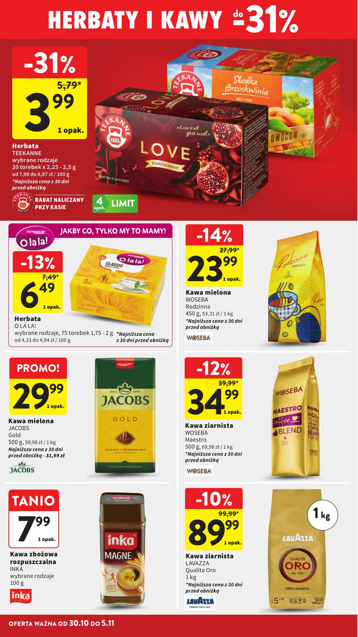 Gazetka Intermarché 30.10.2025 - 05.11.2025