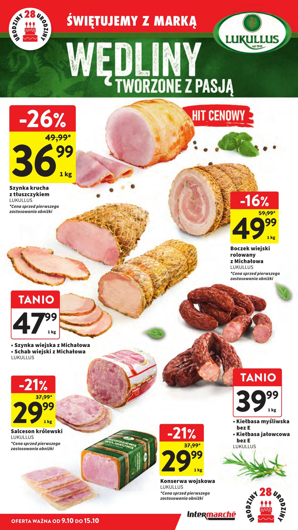 Gazetka Intermarché 09.10.2025 - 15.10.2025
