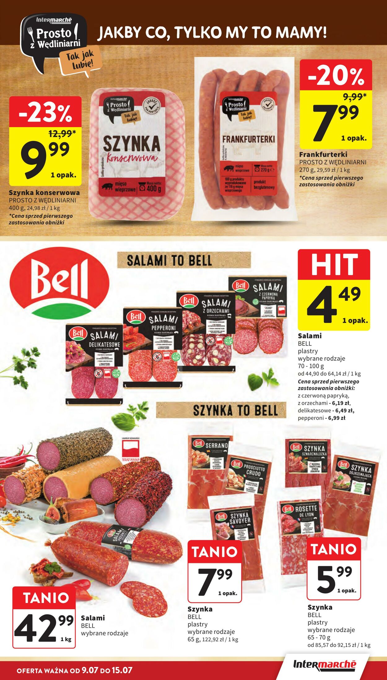 Gazetka Intermarché 09.07.2026 - 15.07.2026