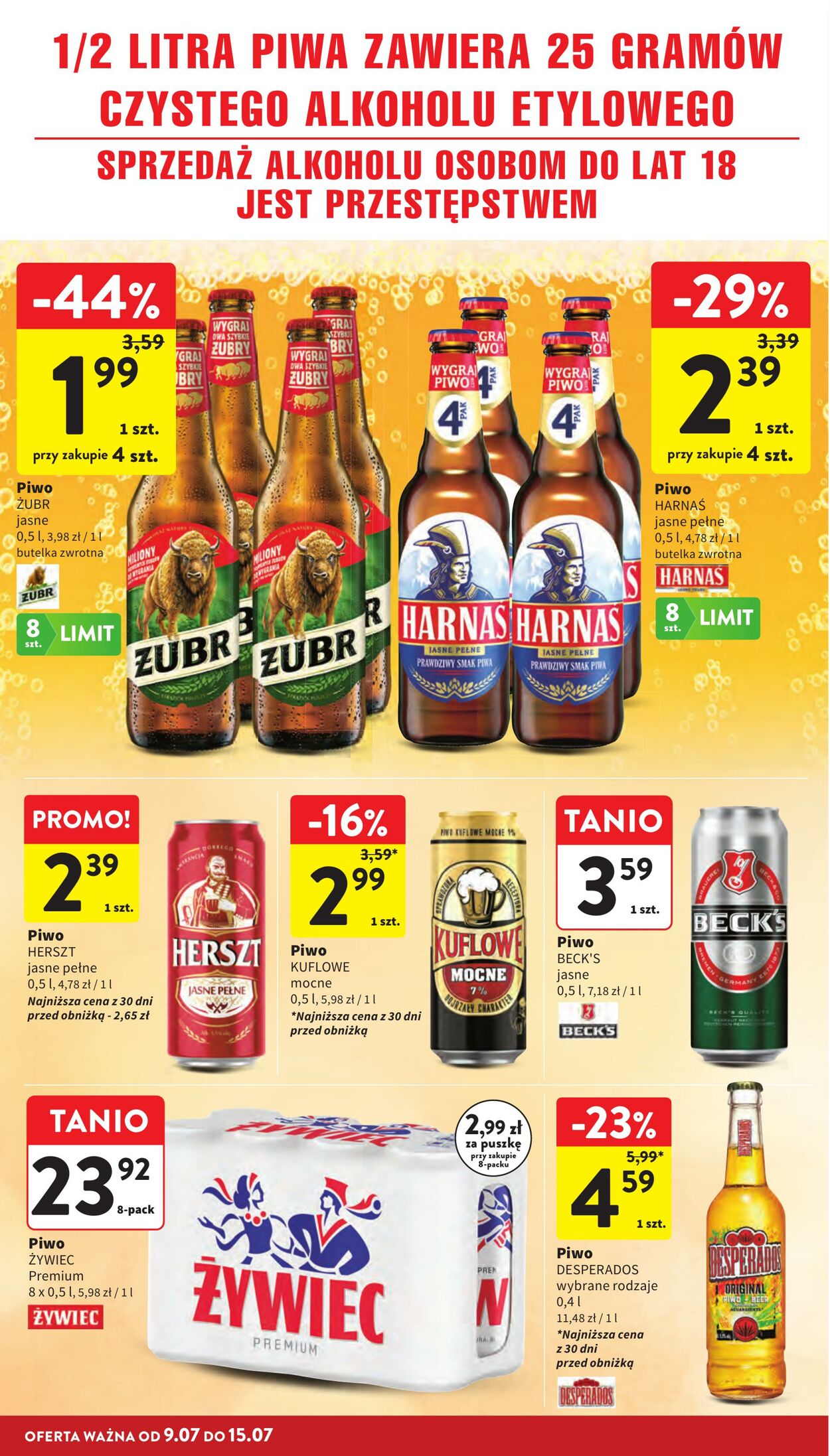 Gazetka Intermarché 09.07.2026 - 15.07.2026