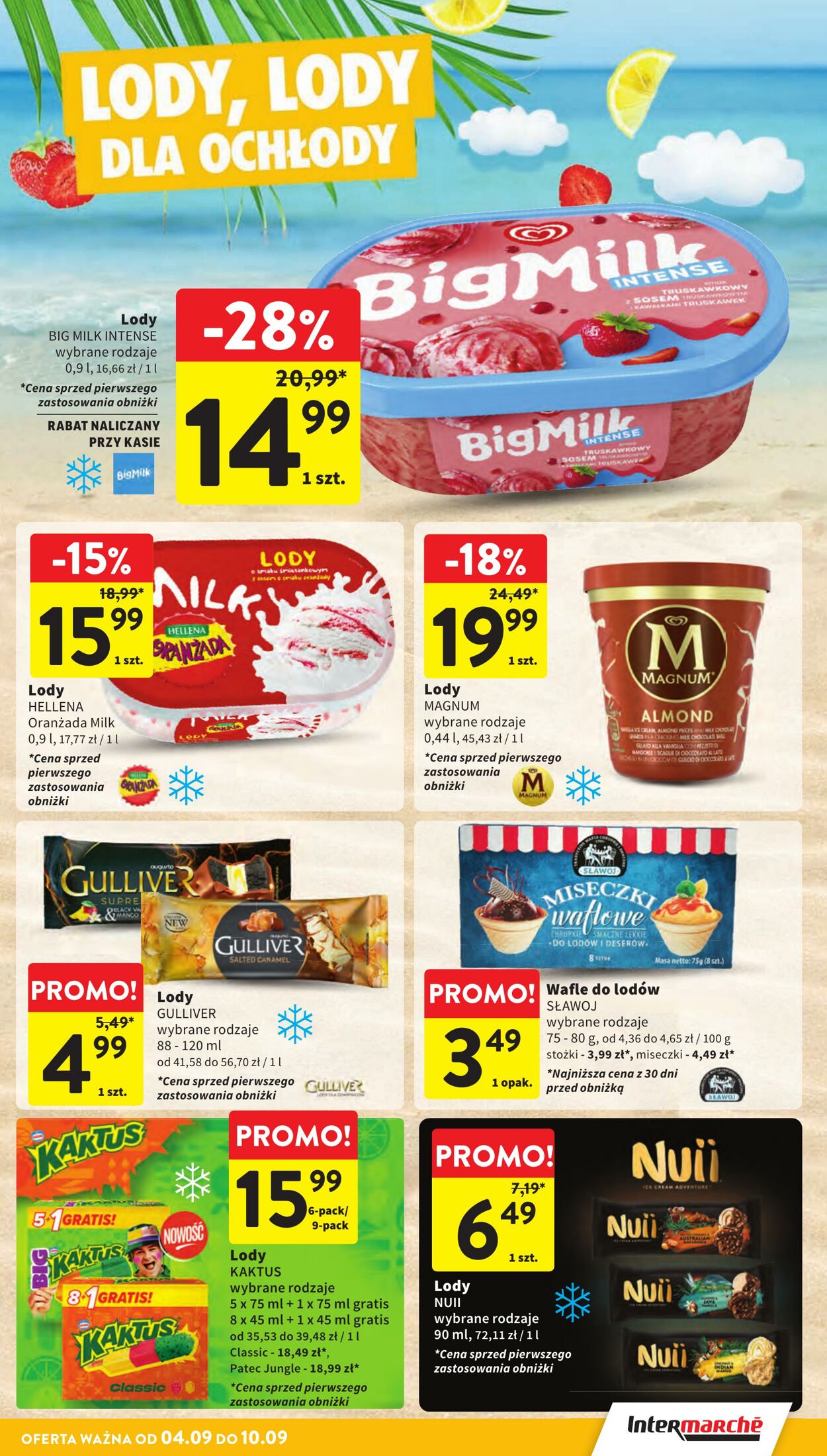 Gazetka Intermarché 04.09.2025 - 10.09.2025