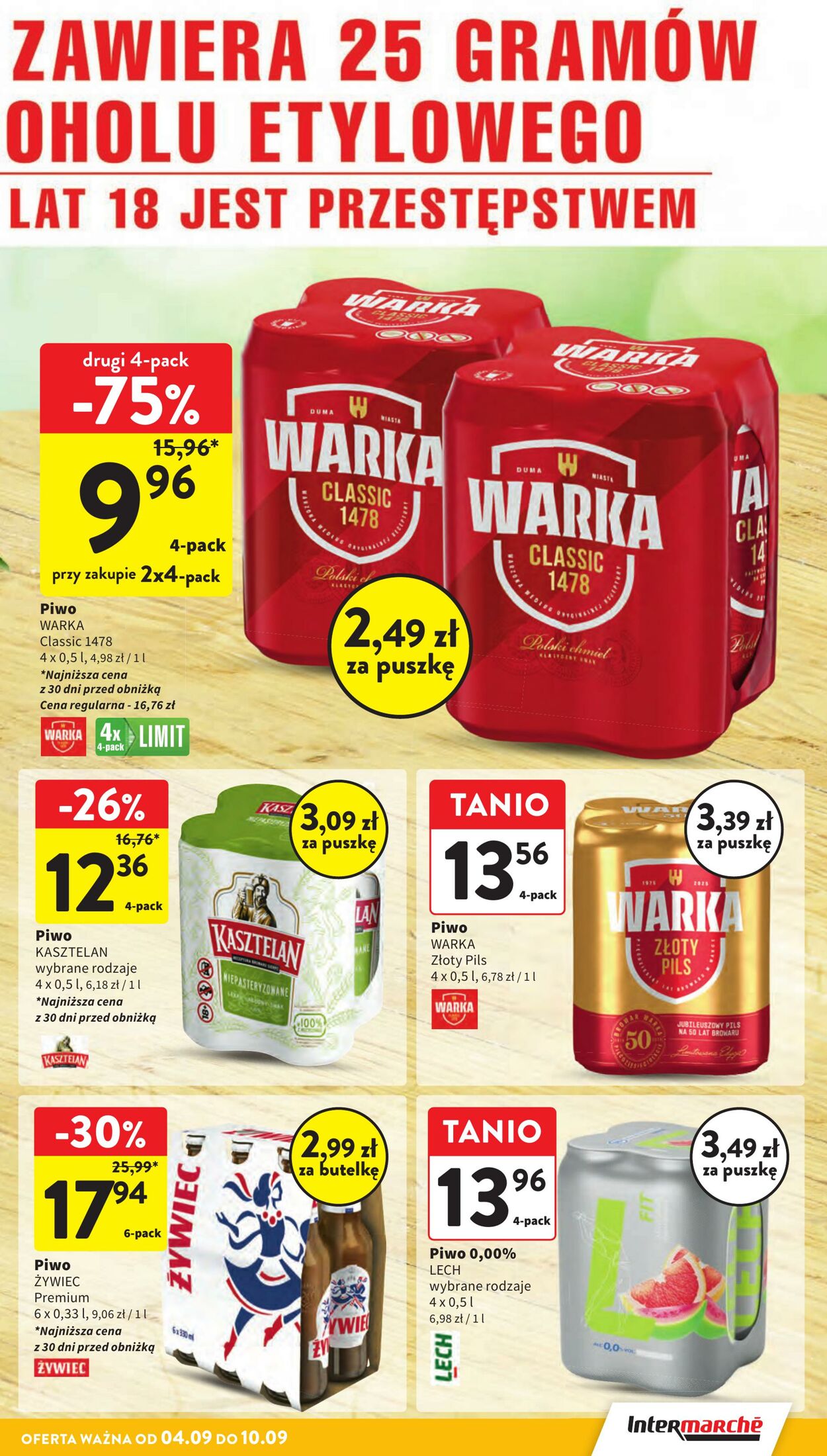 Gazetka Intermarché 04.09.2025 - 10.09.2025