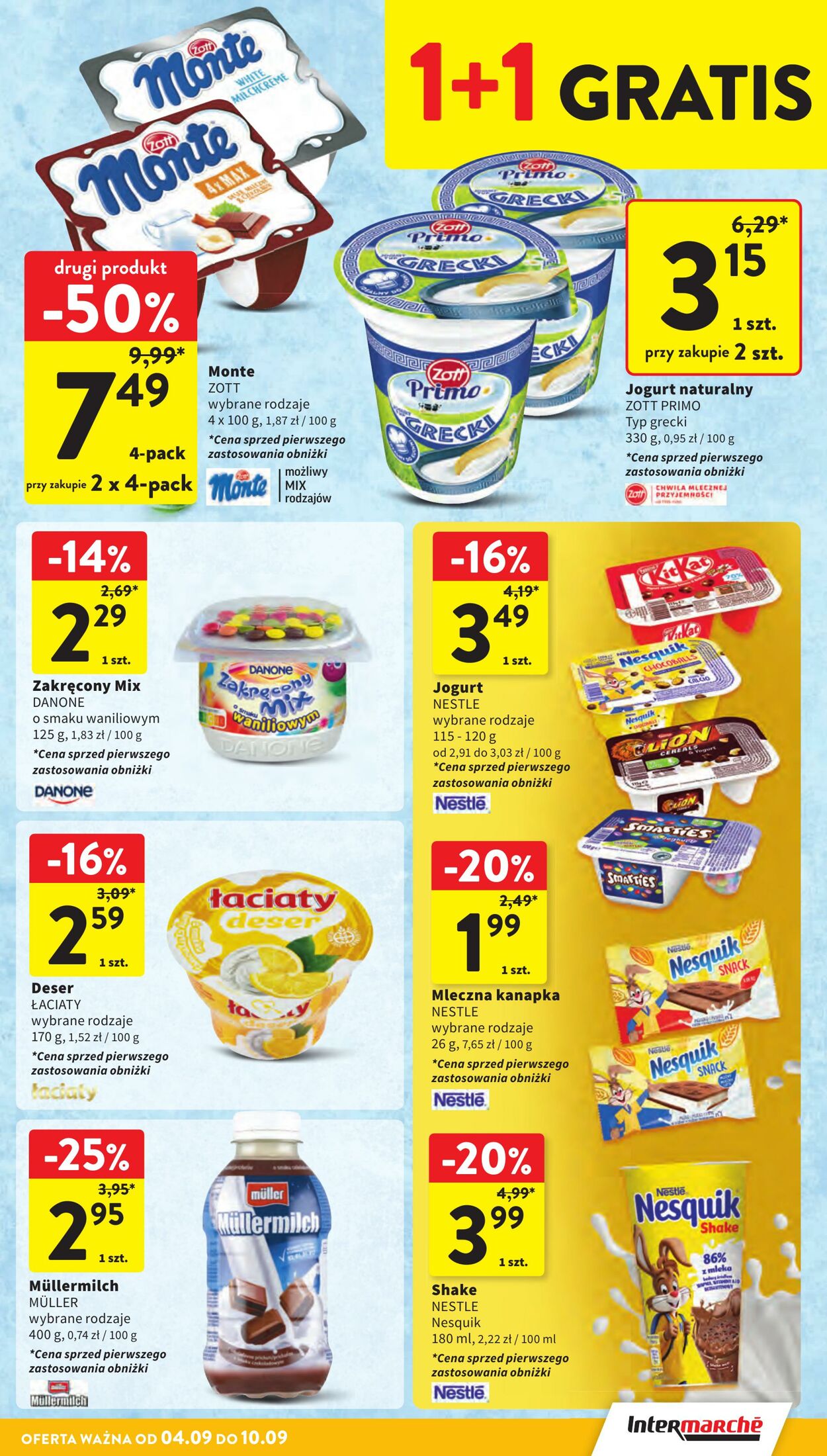Gazetka Intermarché 04.09.2025 - 10.09.2025