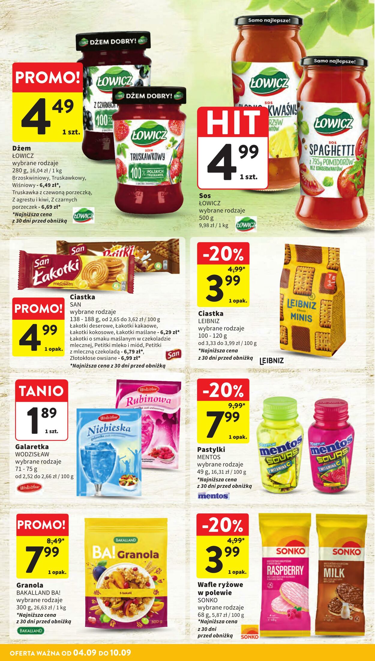Gazetka Intermarché 04.09.2025 - 10.09.2025