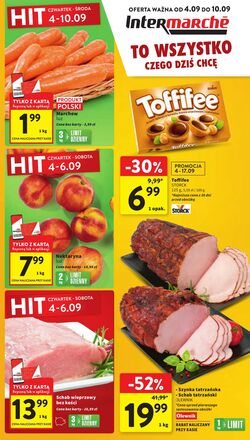 Gazetka Intermarché 04.09.2025 - 10.09.2025