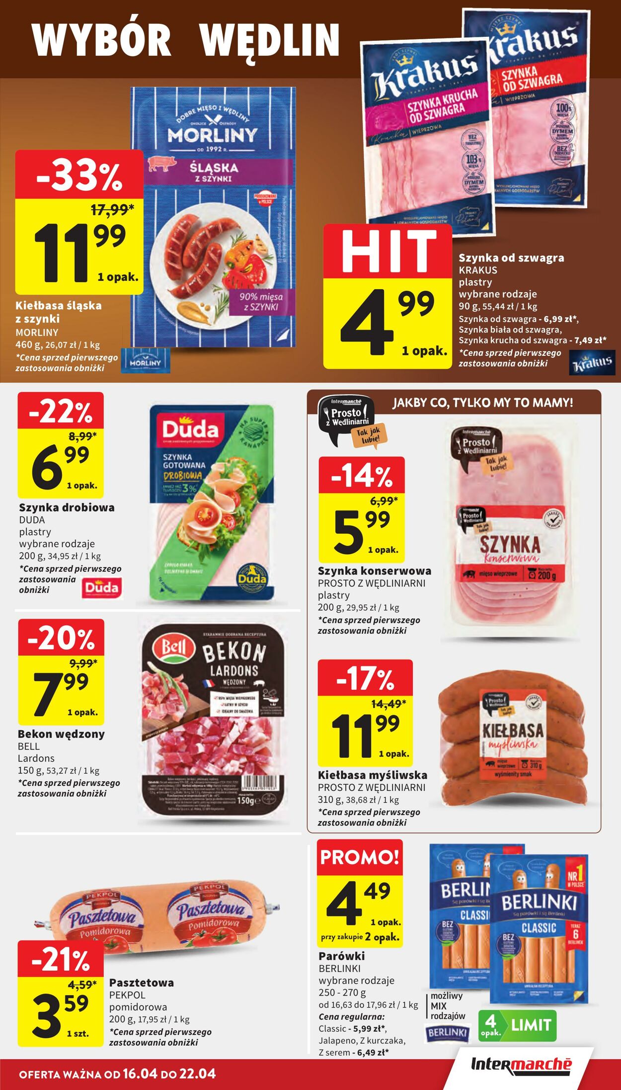 Gazetka Intermarché 16.04.2026 - 22.04.2026