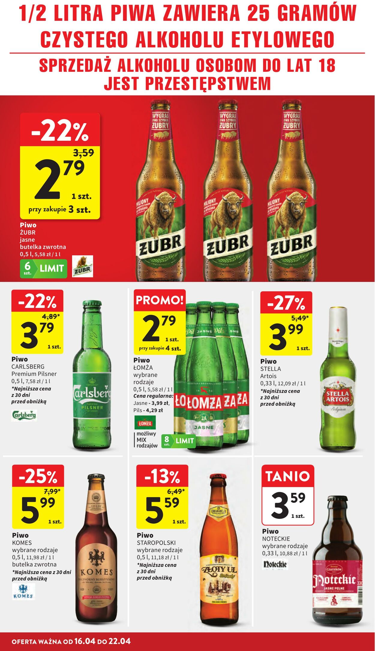 Gazetka Intermarché 16.04.2026 - 22.04.2026