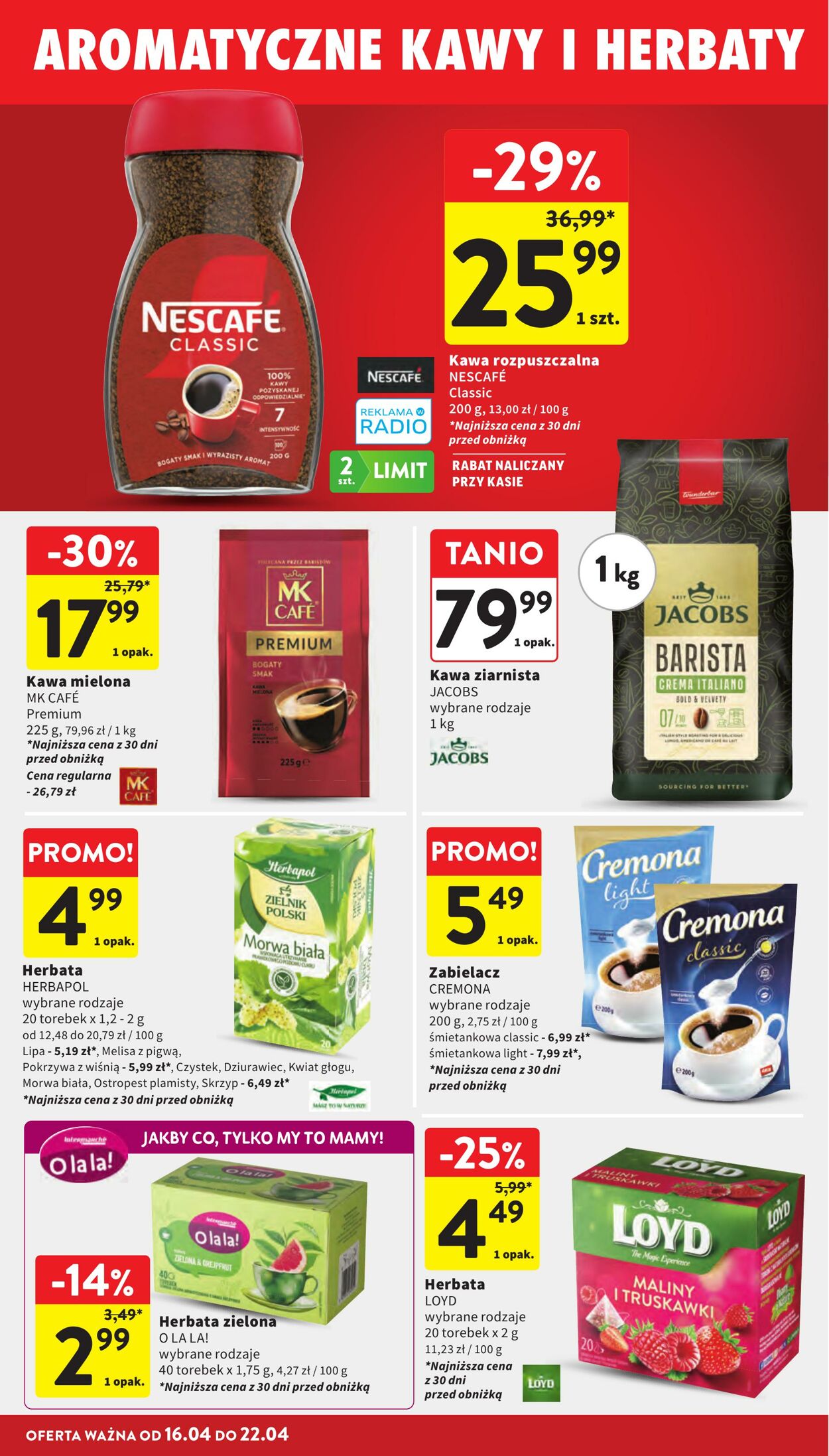 Gazetka Intermarché 16.04.2026 - 22.04.2026