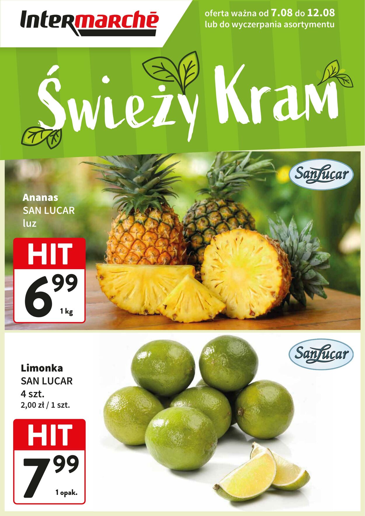 Gazetka Intermarché 07.08.2025 - 12.08.2025