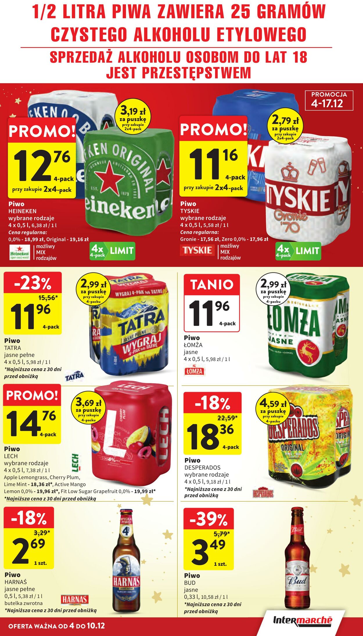 Gazetka Intermarché 04.12.2025 - 10.12.2025