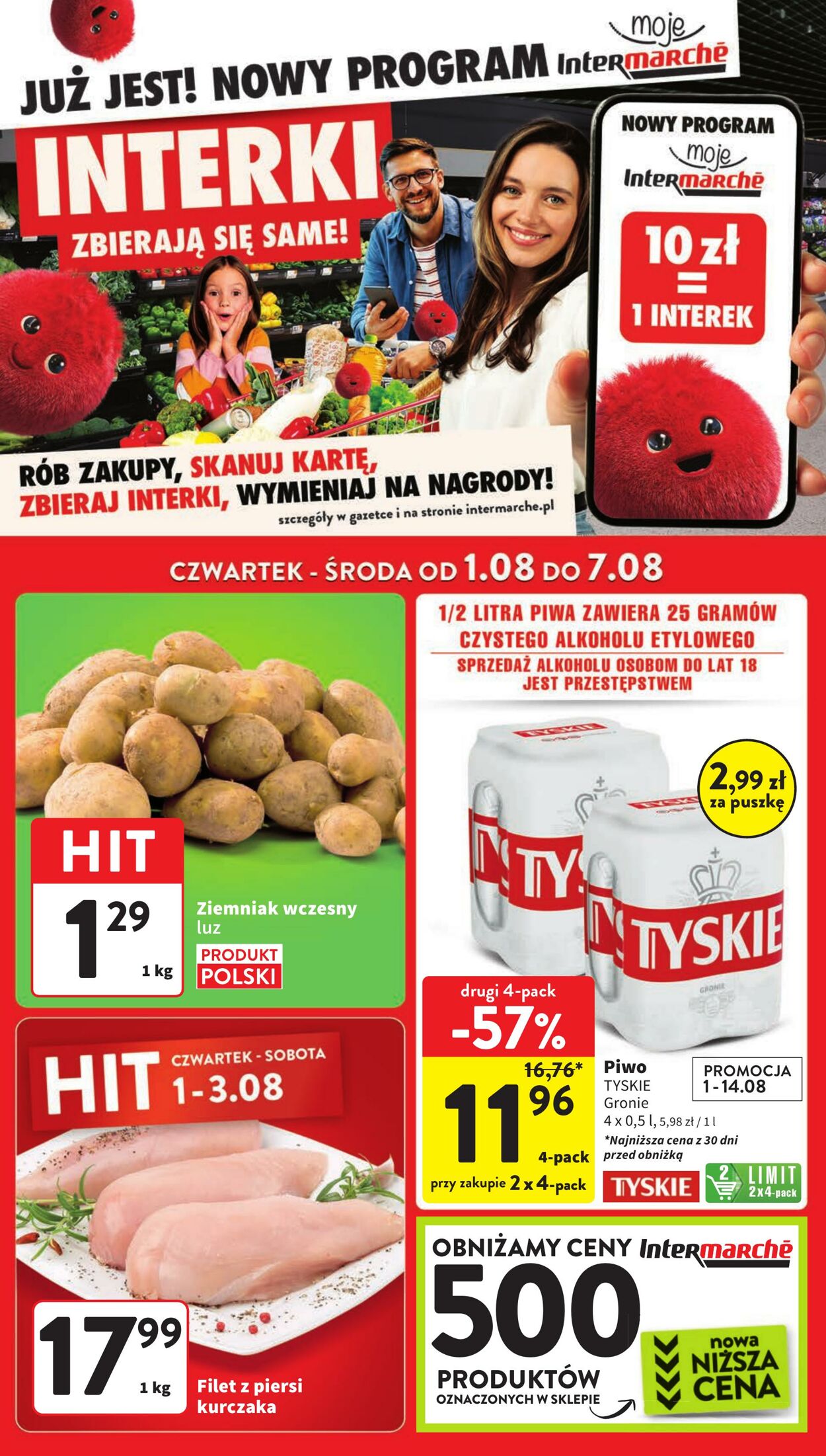 Gazetka Intermarché 01.08.2024 - 07.08.2024